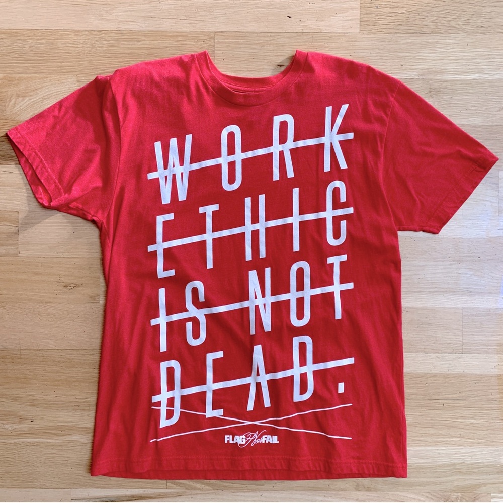 Flag nor Fail Red Shirt | Mens Size Large
